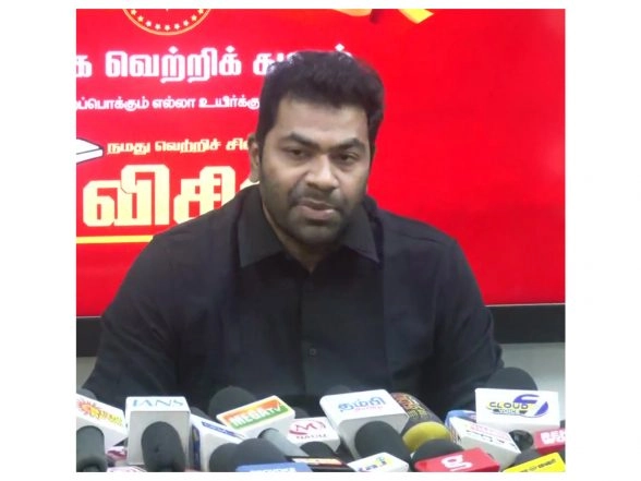 India News | Tamil Nadu: TVK's Aadhav Arjuna Accuses DMK of Using Drug Trade to Fund Elections in State