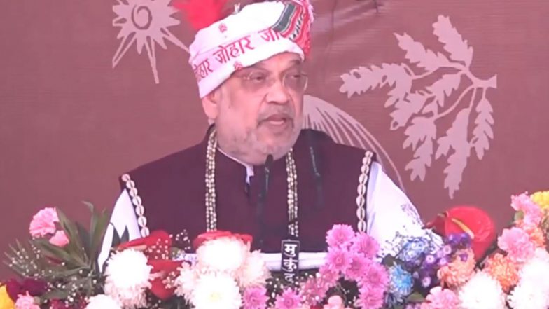 India News | Chhattisgarh: PM Modi Promoted Tribal Culture, Commercialised Forest Resources Through Branding, Says Amit Shah