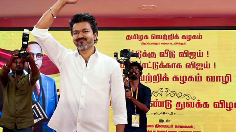 India News |  Vijay Ready to Run: TVK's Aadhav Arjuna Raises Concerns over Tamil Nadu Police SOPs for Public Meetings