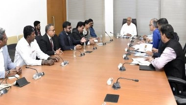 India News | Sri Lanka's General Secretary of JVP and His Delegation Pays Courtesy Visit to CM Bhupendra Patel