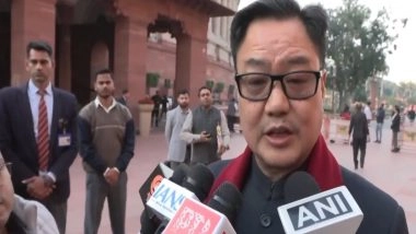India News | Rijiju Slams Congress, Says Party Members Insulted Institution of Speaker