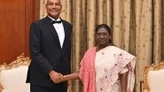 World News | President Murmu Hosts Seychelles President, Says Joint Vision Provides Strong Foundation for Bilateral Ties