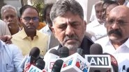 India News | Karnataka: Deputy CM DK Shivakumar Leaves for Delhi, Condemns Yathindra Siddaramaiah's Statement Supporting Father for CM Post