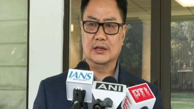 India News | Kiren Rijiju Backs BJP Women MPs' Complaint, Accuses Congress of Breaching House Norms