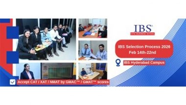Business News | ICFAI Business School (IBS) Selection Process For MBA/PGPM 2026-28 | 2-Year Full Time Program
