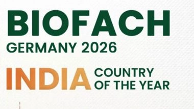 Business News | India Takes Centre Stage as Country of the Year at BIOFACH 2026