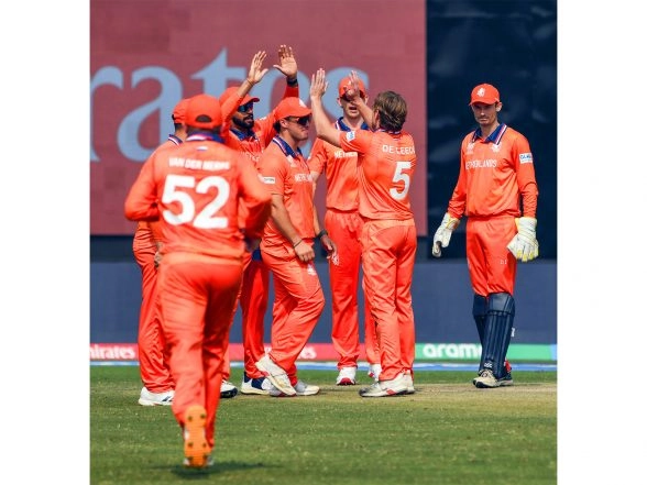 Sports News | T20 WC 2026: Bas De Leede's All-round Heroics Guide Netherlands to 7-wicket Win over Namibia