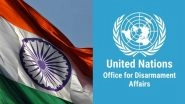 World News | India, UN Office for Disarmament Affairs to Host Second UNSC 1540 Capacity Building Programme in Palasamudram