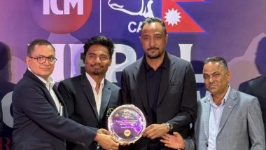 Sports News | Nepal Cricket Officials, Players Celebrate Historic Performance in Mumbai