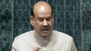 India News | Lok Sabha Speaker Om Birla Not to Attend House on Moral Grounds Till Disposal of No-confidence Motion Notice: Sources