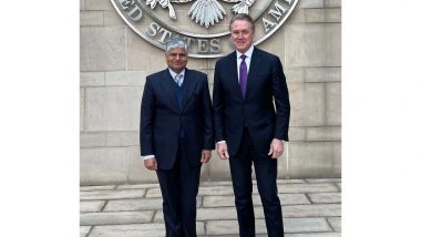 World News | India and US Ambassadors Meet in China, Post About QUAD