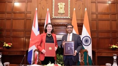 World News | India, UK Sign Social Security Agreement to Avoid Double Contributions for Short-term Employees