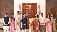 Sports News | Sachin Tendulkar Invites President Murmu for Son Arjun's Wedding Ceremony