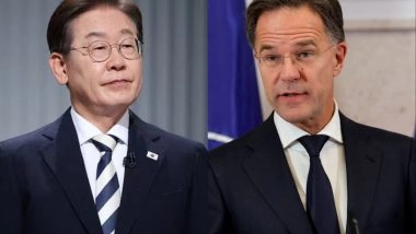 World News | NATO Chief Mark Rutte Holds Talks with South Korean President Lee Jae-myung, Emphasises Linked Euro-Atlantic and Indo-Pacific Security