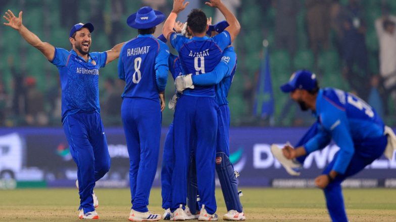 Sports News | T20 World Cup: Afghanistan Wins Toss, Opts to Bowl First Against South Africa in Ahmedabad