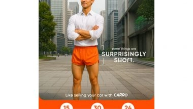 Business News | Carro Unveils Quirky Generative AI Ad Campaign Highlighting Its 'Surprisingly Short' AI-enabled Car-selling Process