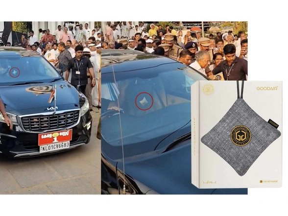 Business News | GOODAIR Gains Public Attention After Being Spotted in Kerala Chief Minister's Official Vehicle