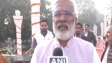 India News | UP Minister Swatantra Dev Singh Pays Tribute to Deendayal Upadhyay on His Death Anniversary