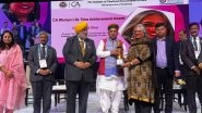 Business News | ICAI Honours, Neeraj Ghei with 'CA Women Lifetime Achievement Award 2025'