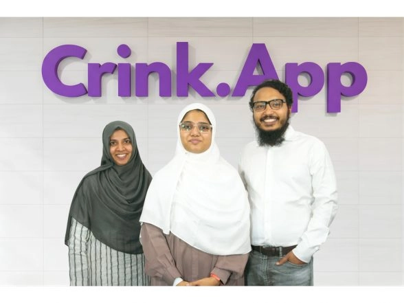 Business News | Crink Secures Rs 1.8 Crore Pre-Seed Funding to Scale Its AI Driven Human Wellbeing Platform