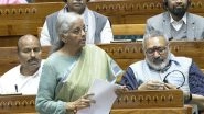 Business News | Effective Capital Expenditure in Union Budget 2026 is Rs 17.1 Lakh Crore, 4.4% of GDP: Sitharaman in Lok Sabha