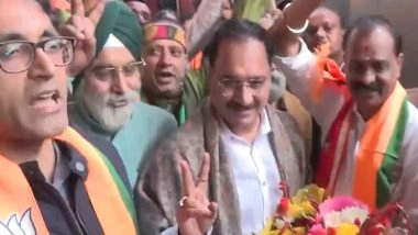 India News | Delhi BJP Welcomes Newly Elected Councillors from Kerala in Delhi