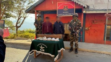 India News | Assam Rifles Seize 3.518 Kg of Morphine from NGopa, Mizoram