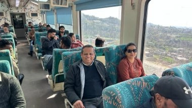 India News | J-K: Vistadome Coach Introduced on Budgam-Katra Special Train; Service Extended to Vaishno Devi Shrine