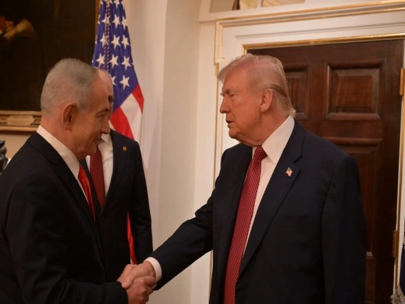 World News | Trump, Netanyahu Hold Talks Amid Phase 2 Gaza Ceasefire