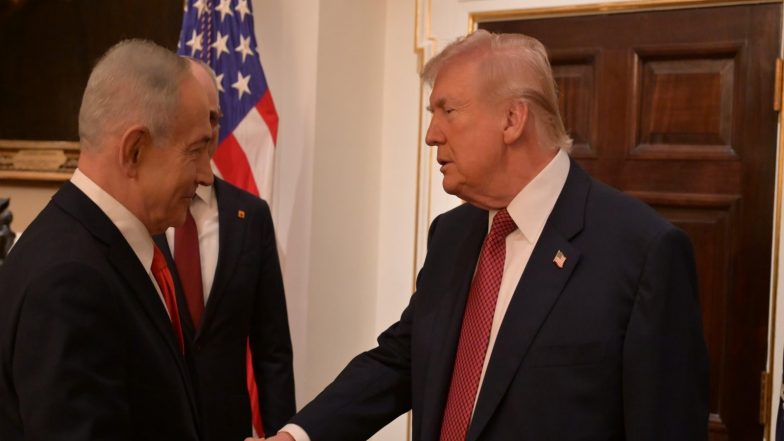 World News | Trump, Netanyahu Hold Talks Amid Phase 2 Gaza Ceasefire