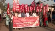 India News | Trade Unions Unite to Protest Against Various Central Govt Policies Across India