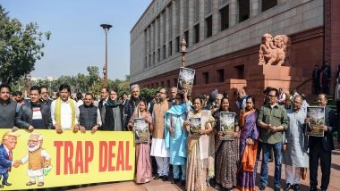 India News | Opposition MPs to Protest US Trade Deal in Parliament, Congress' Manish Tewari Moves Adjournment Motion
