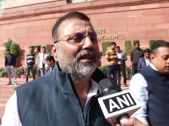 India News | BJP's Nishikant Dubey Moves Motion Against Rahul Gandhi, Seeks Termination of LoP's Parliamentary Membership