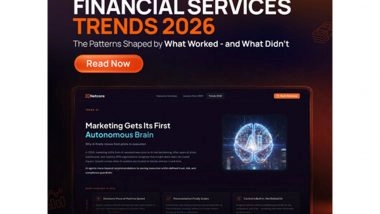 Business News | Netcore's Financial Services Trends 2026: Agentic Marketing Marks the Next Growth Shift for Financial Services in India