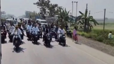 India News | West Bengal: JUP Chief Humayun Kabir Launches 'Babri Yatra', Vows to Cover 285 Km Following Start of Mosque Construction