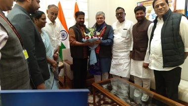 India News | Telangana CM Revanth Reddy Meets Union Minister of IT and Railways Ashwini Vaishnav