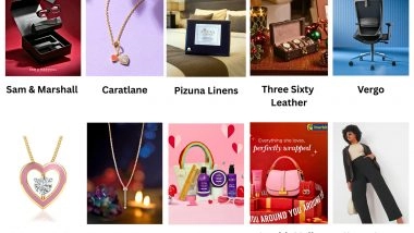 Business News | Best Valentine's Day Gift Ideas 2026: Top Romantic Gifts for Her, Him & Couples