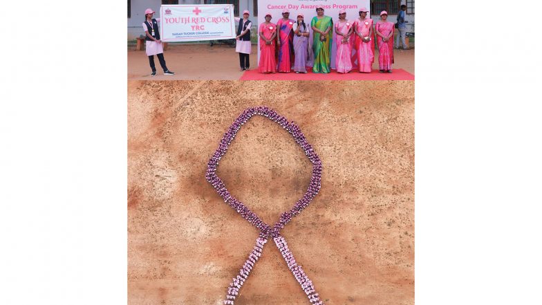 Business News | Kauvery Hospital Tirunelveli and Sarah Tucker College Youth Red Cross Students Joined Forces to Organize a World Cancer Day Awareness Programme