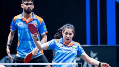 Sports News | WTT Star Contender 2026: Manush-Diya Survive Scare to Reach Mixed Doubles Quarters