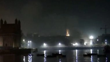 India News | Fire Breaks out at Waste Stockyard in Mumbai Naval Dockyard; No Casualties