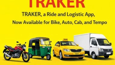 Business News | Indian Startup Traker Challenges High-Commission Ride Apps With Flat 10% Model for Mobility & Hyperlocal Logistics