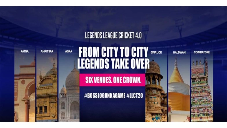 Sports News | Legends League Cricket Announces Six-city Tour for Season 4