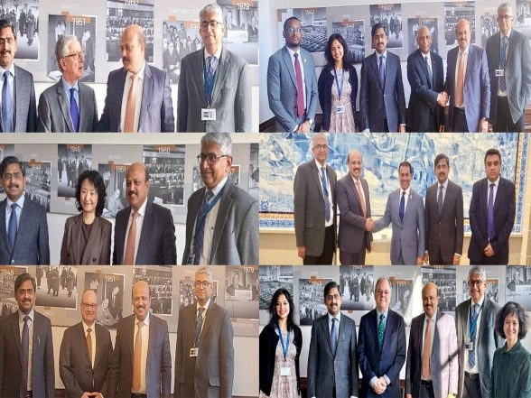 Business News | Commerce Secy Rajesh Agrawal Holds Key Bilateral Meetings Ahead of WTO Ministerial Conference