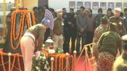 India News | J-K: Wreath-laying Ceremony Held for 2019 Pulwama Attack Heroes at Lethpora in Pulwama