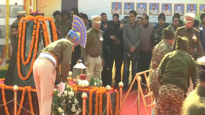 India News | J-K: Wreath-laying Ceremony Held for 2019 Pulwama Attack Heroes at Lethpora in Pulwama
