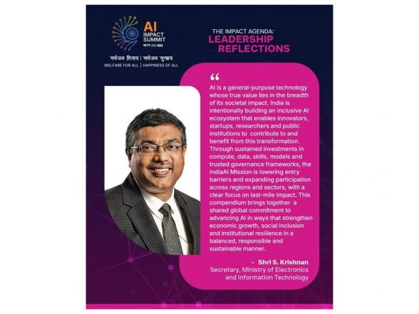 Business News | India's AI Ambitions Rooted in Intent to Build Truly Inclusive Ecosystem: MeitY Secretary