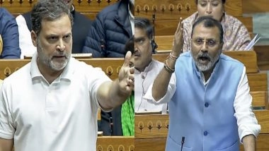 India News | BJP's Nishikant Dubey Challenges Rahul Gandhi over His Allegations on Cotton, Textile Sector in India-US Trade Deal