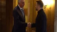 World News | Ukraine Backs Iranian People After Zelenskyy Meeting with Exiled Crown Prince Reza Pahlavi