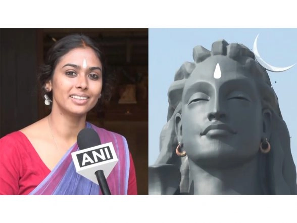 Entertainment News | Preparations Underway for Mahashivratri at Isha Yoga Centre, Classical Dancer Radhe Jaggi Unveils 'Ganga' Theme