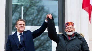 World News | French President Macron to Meet PM Modi on Feb 17 in Mumbai During India Visit